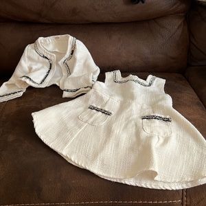 Dress and sweater/jacket combo